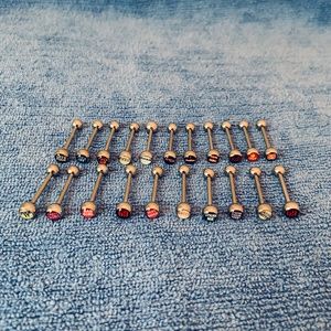 ♻️ 3/$25 “EROTIC/NAUGHTY” Set of 21 Tongue Rings